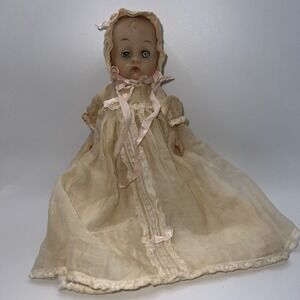 Vintage Allied Eastern AE  Sleepy Eyes Drink Wet Vinyl Baby Doll USA